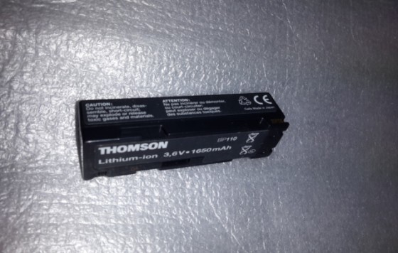 Batteria THOMSON BP110 3.6 volt 1650 mAh